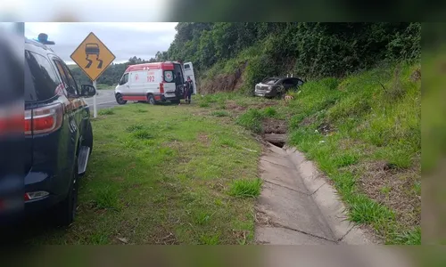 Família de Apucarana que seguia para Guaratuba fica ferida em acidente
