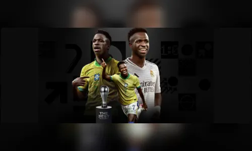 Vini Jr. é eleito o melhor jogador do mundo pela Fifa