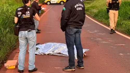 Vítima não tinha documentos, e estava com capacete, suspeitas são de que roubaram a moto