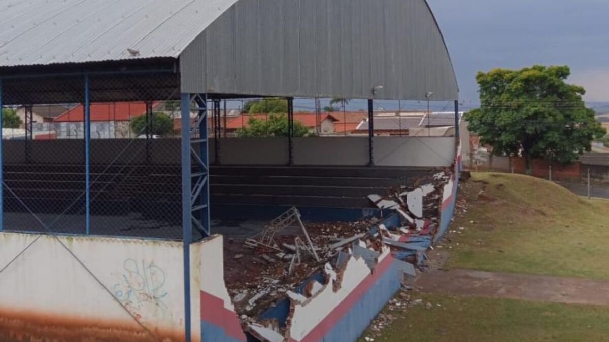 Ginásio de escola do 'João Paulo' será reconstruído em Apucarana