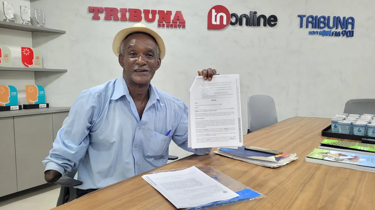 Apucaranense teve a mão direita e o antebraço amputados em um acidente de trem quando tinha sete anos de idade.