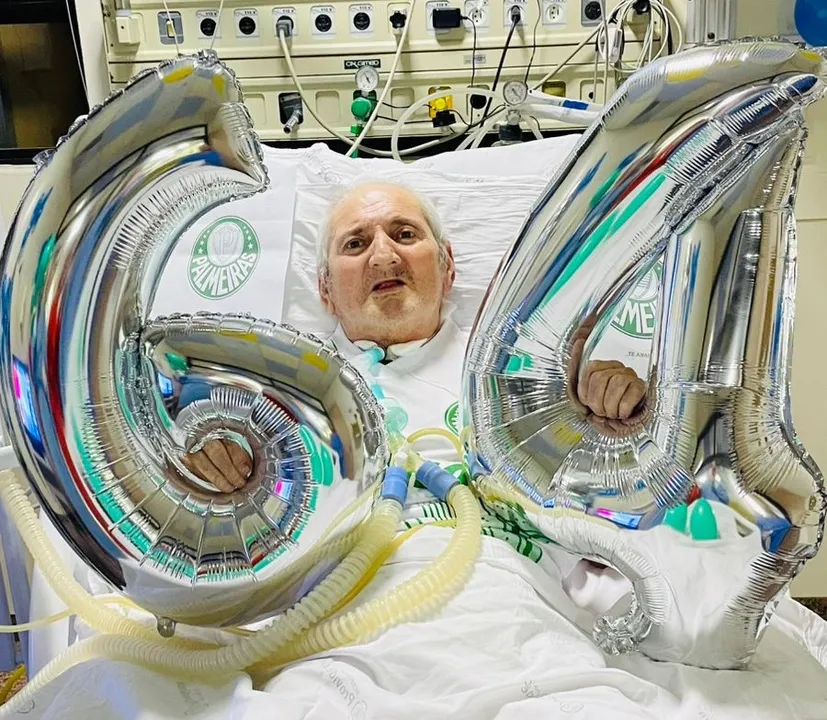 Ronaldo Rodrigues da Silva comemorou 64 anos na UTI do Providência