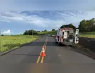 Queda de moto na rodovia PR-082 mobiliza Samu em São João do Ivaí