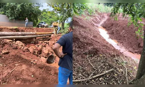 Prefeitura de Cambira realiza limpeza e manutenção em zona rural