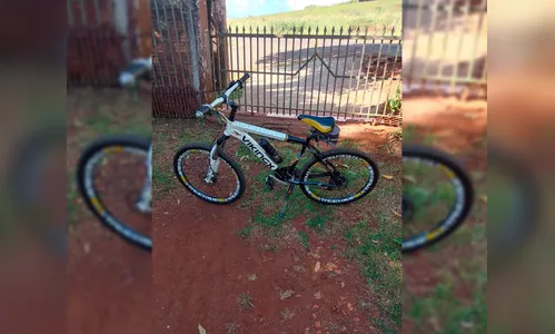 Apucaranense tem bicicleta furtada e pede ajuda para encontrá-la