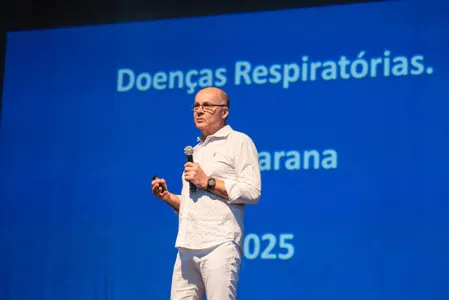 A capacitação foi ministrada pelo médico pediatra Luiz Carlos Busnardo