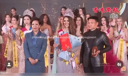 Miss Paraná Isabelle Queiroz vence concurso internacional na China