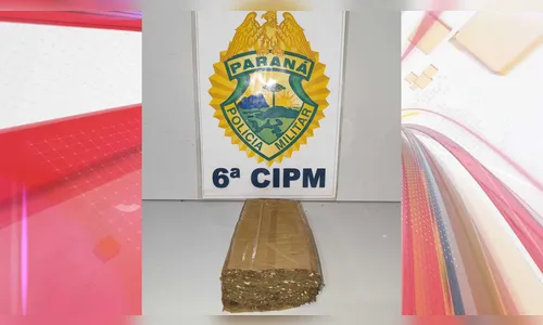 PM apreende 353 gramas de maconha e prende três suspeitos em Faxinal