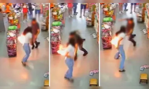 Celular explode em bolso de jovem que fazia compras em Goiás