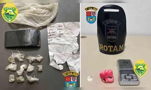 PM prende suspeitos de tráfico de drogas em Faxinal e São João do Ivaí