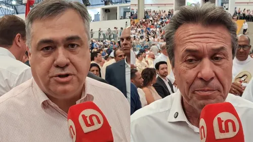 Beto Preto e Márcio Nunes estiveram na 6ª Romaria Diocesana de Apucarana