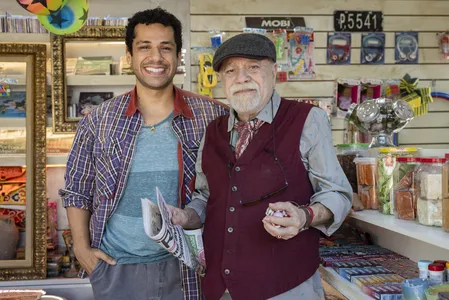 Chico (Amaury Lorenzo) e Moreira (Tonico Pereira)
