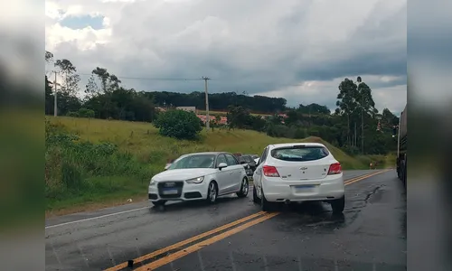 Acidente é registrado na BR-376 entre Califórnia e Marilândia do Sul