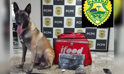 Homem é flagrado com 3,2 kg de maconha ao fazer 