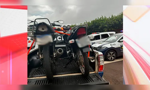 GCM realiza blitz e apreende motos irregulares em Apucarana