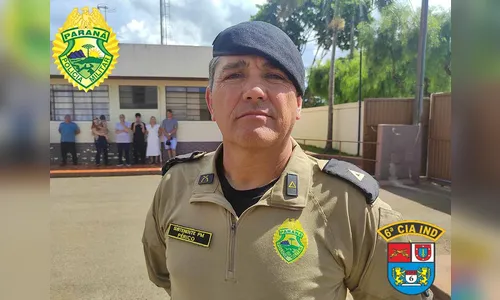 Subtenente Edson Périco é reconhecido por 33 anos de serviço na PM