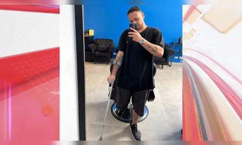 Morador de Apucarana pede ajuda para comprar prótese após acidente