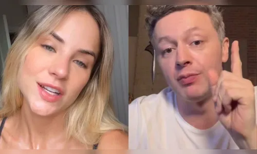 Em entrevista para o portal Leo Dias, a loira esclareceu os rumores envolvendo o artista