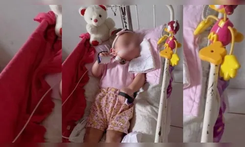 Bebê que foi afogada pela mãe morre após 4 meses no hospital