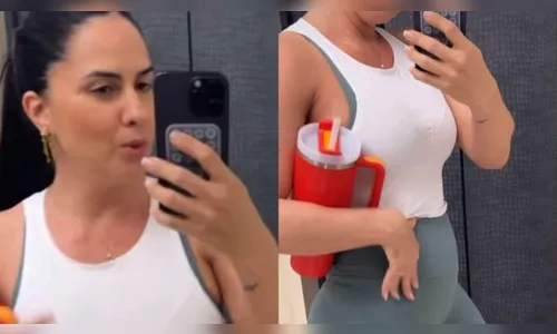 Graciele Lacerda já eliminou 11 kg