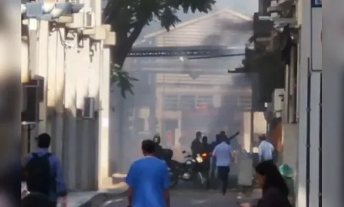 Incêndio atinge hospital das Clínicas no campus da USP em SP