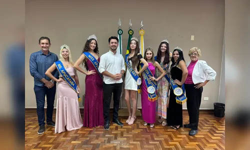 Prefeito Rodolfo Mota recebe misses de Apucarana