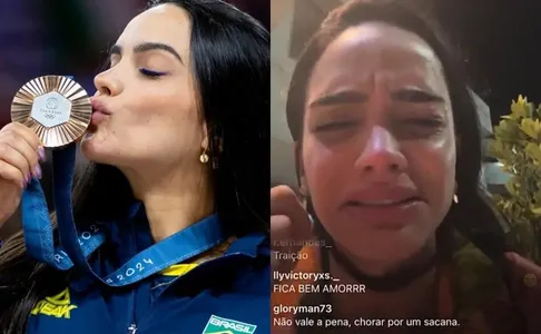 Natinha foi traída pelo namorado