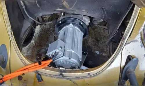 Kit da China promete transformar Volkswagen Fusca em carro elétrico