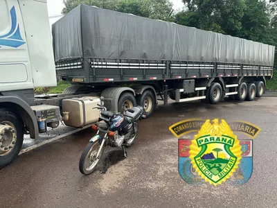 O motociclista, de 35 anos, ficou ferido e foi encaminhado ao Hospital Norte do Paraná (Honpar).