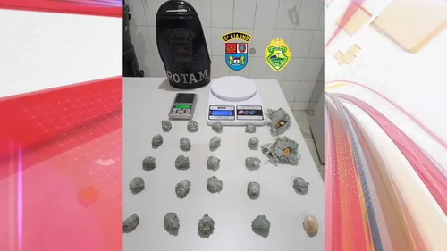 O trio é suspeito de tráfico de drogas e associação para o tráfico