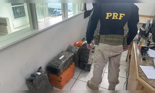 125kg de maconha são apreendidos após perseguição no Norte do PR