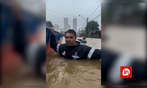 Prefeito de Itapema pede ajuda e mostra condição de cidade catarinense
