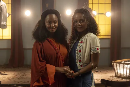 Ruth de Souza (Eli Ferreira) e Beatriz (Duda Santos)