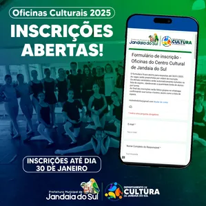 São diversas oficinas culturais, artísticas e musicais