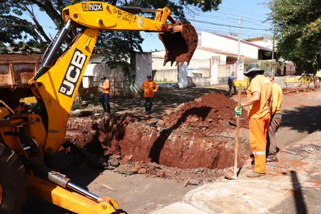 Serão instaladas também novas caixas de ligação na Rua Periquito do Pescoço Marrom