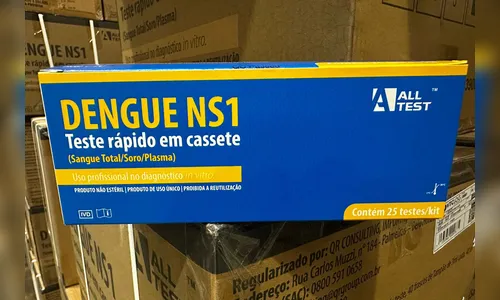 Paraná recebe 359,9 mil testes rápidos de dengue