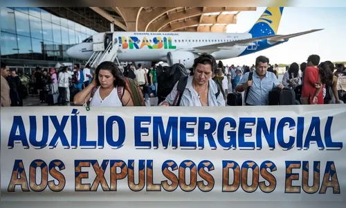 Brasileiros deportados dos EUA podem receber auxílio emergencial