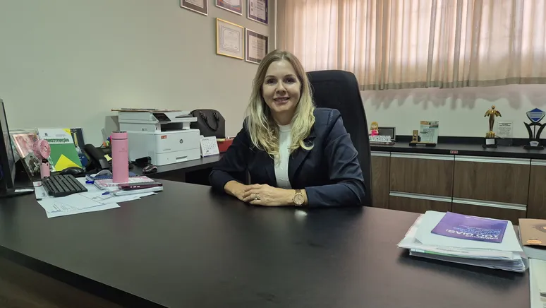 Vice-prefeita Gertrudes Bernardy