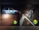 Colisão frontal deixa três feridos na PR-170 em Cambira