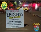 Operação Lei Seca em Ivaiporã autua 29 motoristas e apreende veículos