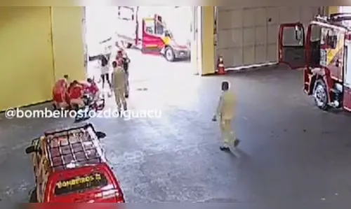 Vídeo mostra bombeiros reanimando e salvando criança afogada