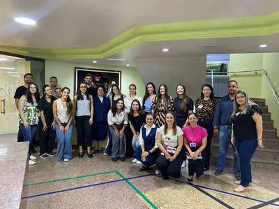 A diretora geral do Hospital da Providência, Irmã Geovana Ramos, falou sobre a importância do programa e deu as boas-vindas a todos os residentes