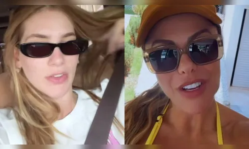 Virginia reage após boatos de briga com a sogra Poliana Rocha