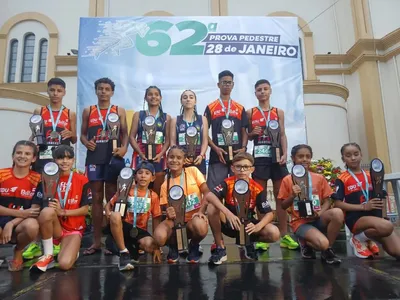A prova no Norte do Estado será disputada nas categorias de 10 a 11 anos (500m), de 12 a 13 anos (800m) e de 14 a 15 anos (1.000m), masculino e feminino.