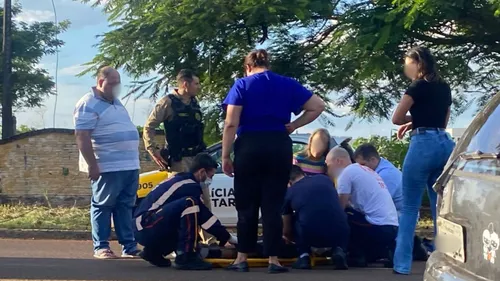 Acidente ocorreu na tarde desta quinta-feira