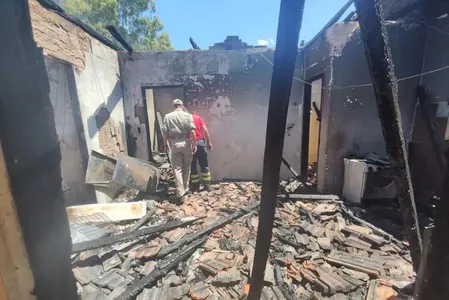 Ainda não se sabe o que causou o incêndio.