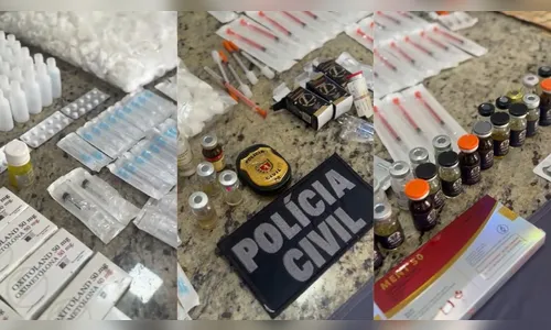 Polícia Civil cumpre mandado e apreende anabolizantes em Apucarana