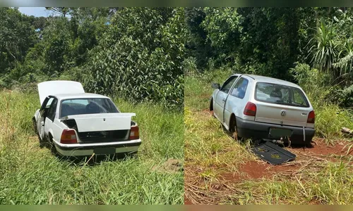 Apucarana: Monza e Gol que foram furtados e depenados são recuperados