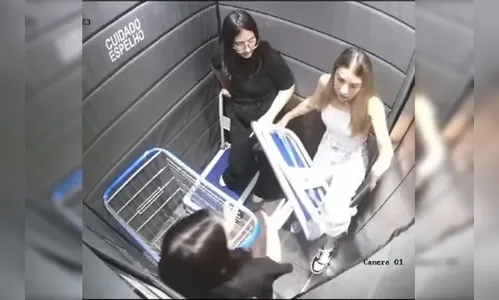 Jovem pendurada em corda em elevador conta sobre momentos de tensão