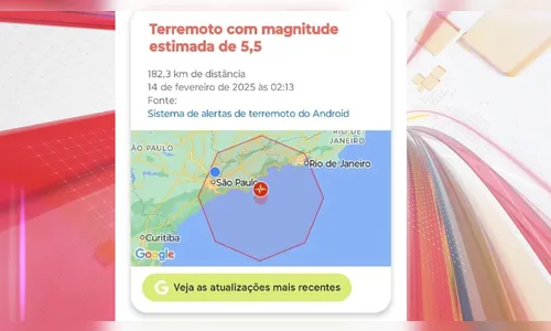 Google emite falso alerta de terremoto no litoral de São Paulo